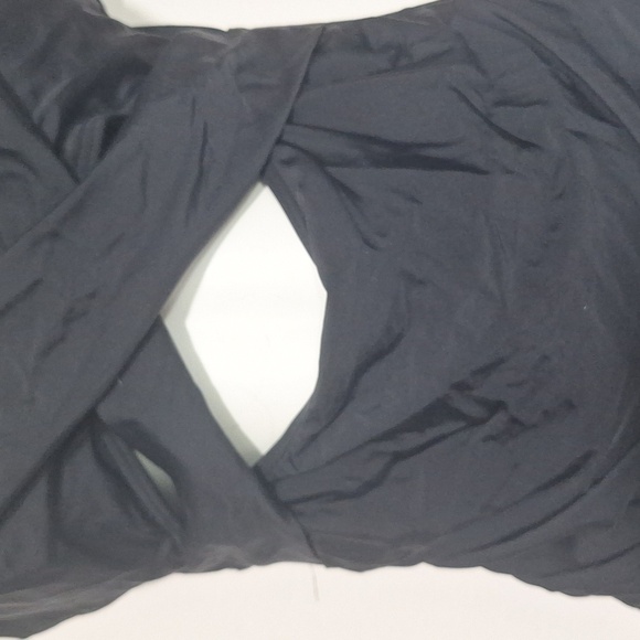 B2PRITY Black One Piece Ruffle Sleeve Swimsuit - Picture 7 of 12